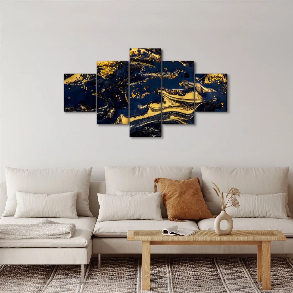 Obraz abstrakcji (125x70 cm)