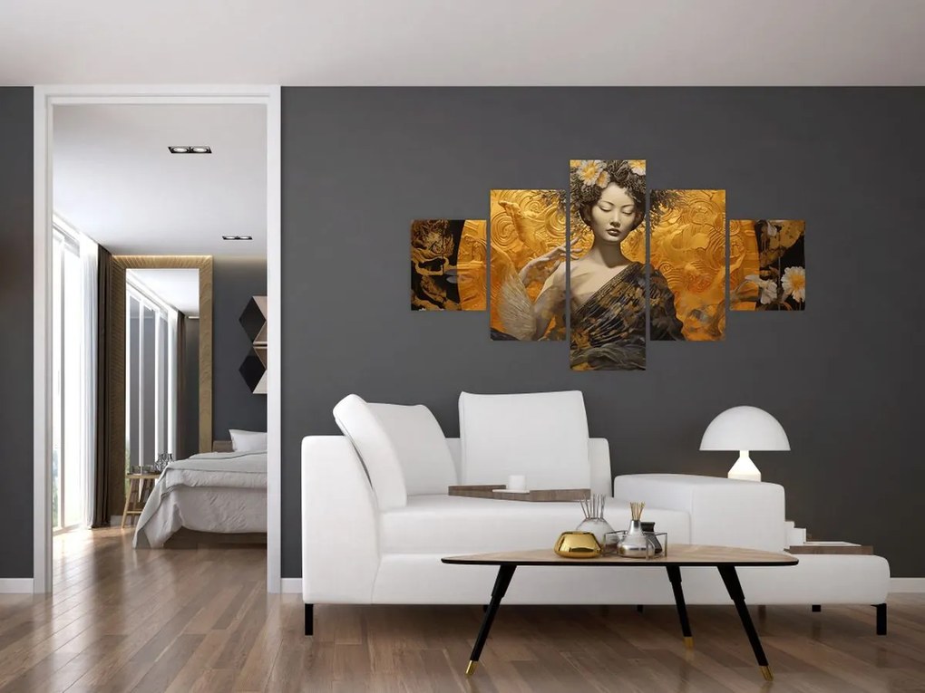 Obraz - Japonka (125x70 cm)