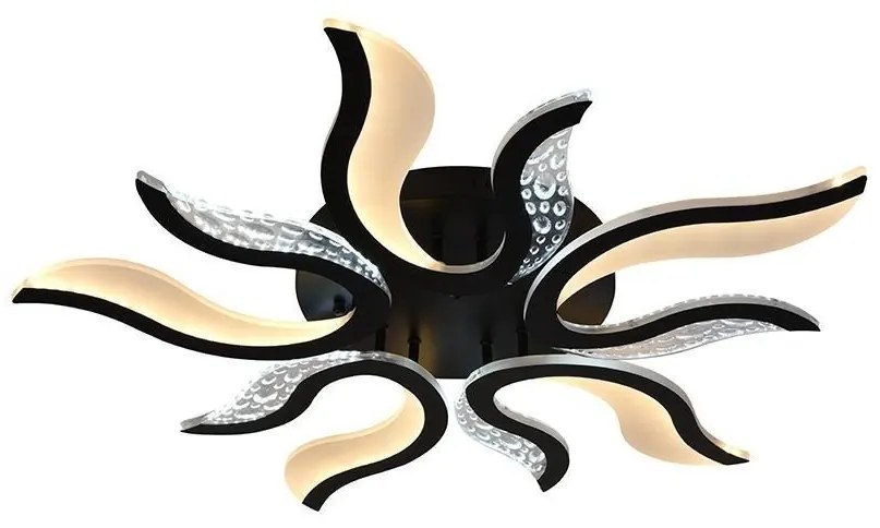 LED ściemnialny żyrandol natynkowy LED/65W/230V 3000-6500K czarny + DO