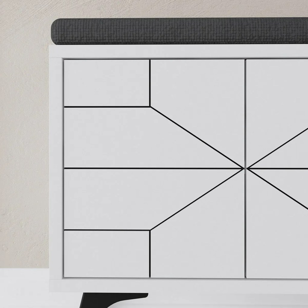 Szafka na buty Dune White