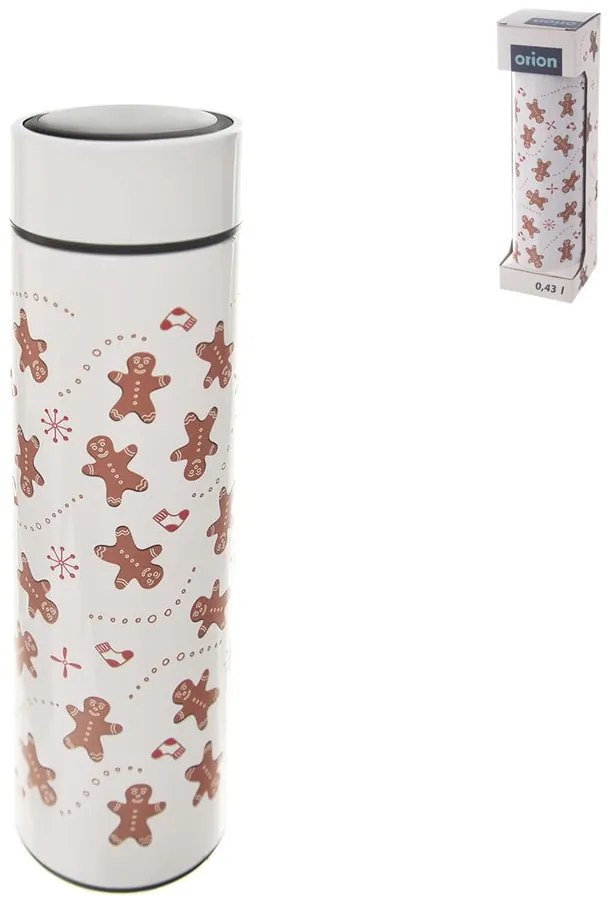Biały termos 400 ml – Orion