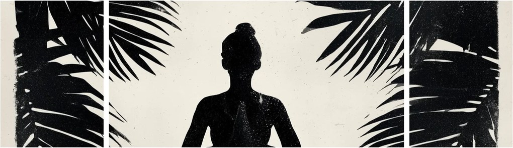 Obraz - Joga (170x50 cm)