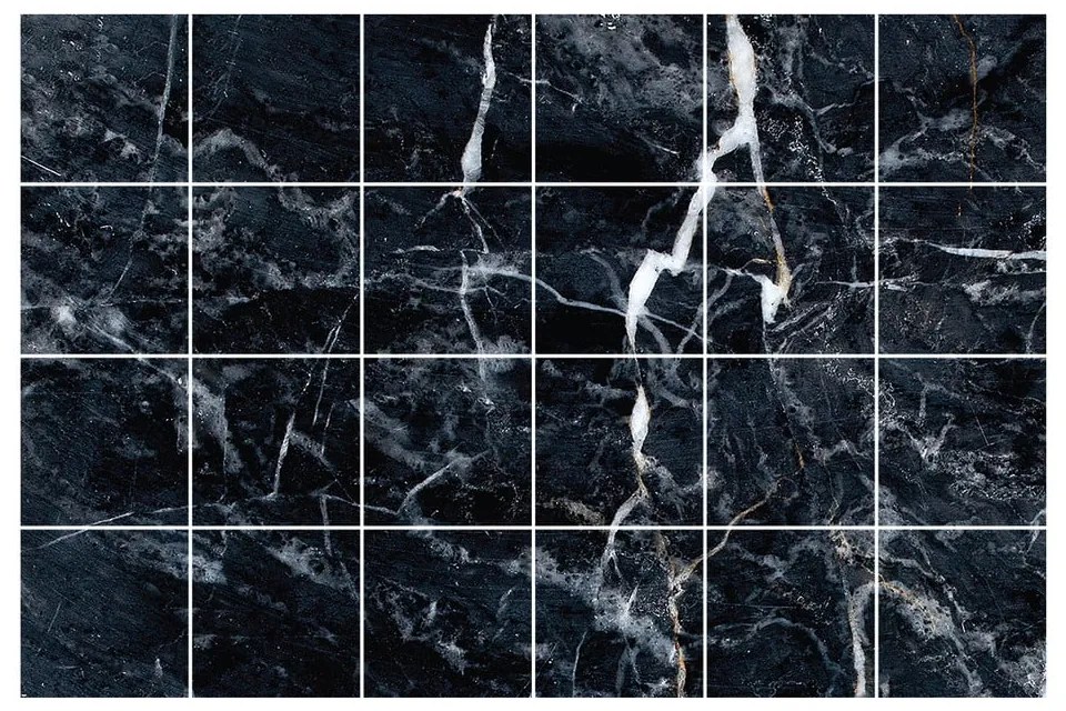 Zestaw naklejek na kafelki 24 szt. 15x15 cm Marble Tiles Florencia – Ambiance