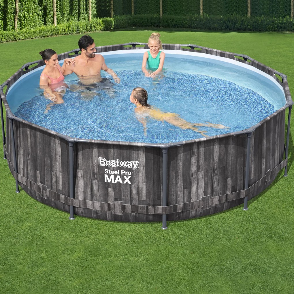 Basen stelażowy Steel Pro Max 366 x 100 cm 9150 l BESTWAY