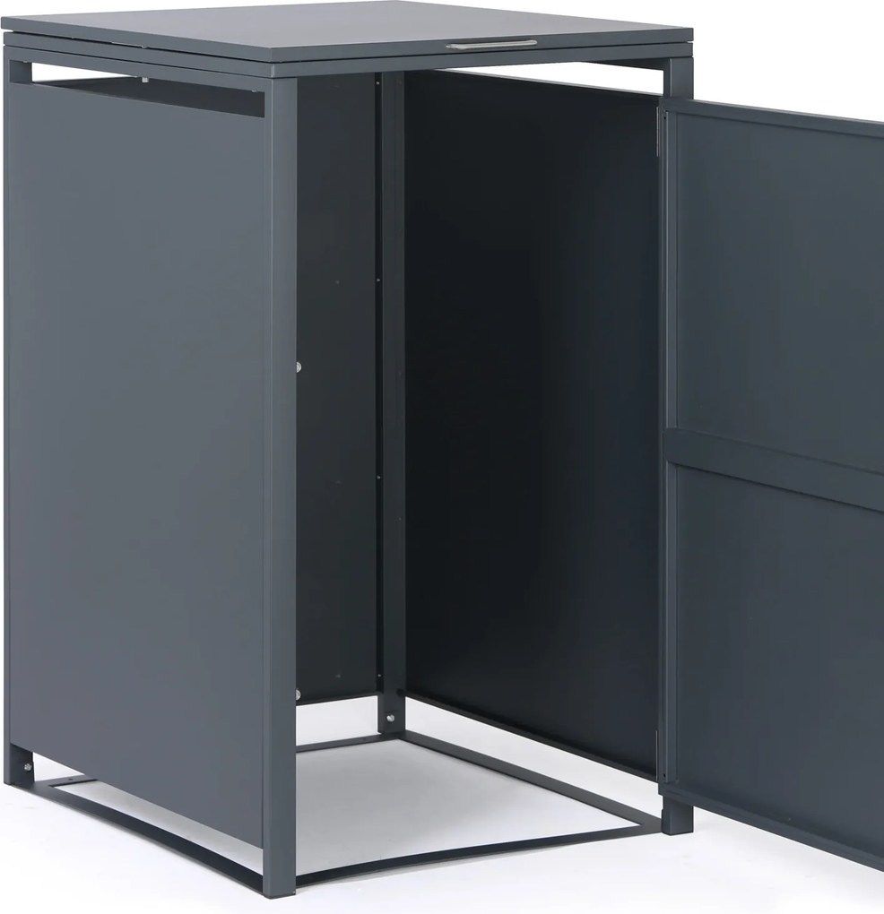 Wiata na pojemnik na odpady 240 l, 1160 x 695 x 800 mm