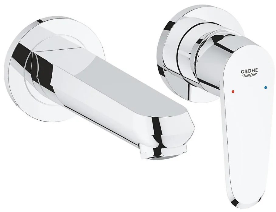 GROHE 19573002 - Bateria umywalkowa 2-otworowa EURODISC COSMOPOLITAN 11x17 cm chrom
