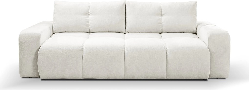 Masseno Sofa DUCA z funkcją spania i pojemnikiem na pościel - Kremowy - PERFECT HARMONY 01