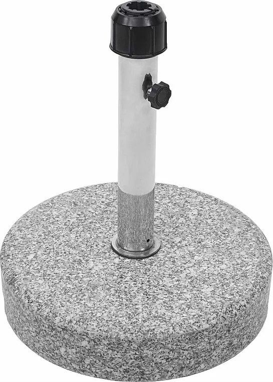 Stojak na parasol MCW-F92,  24kg okrągły szary