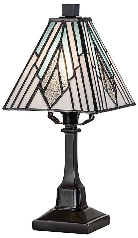 Elstead TF-ALDERLEY-TL-S - Lampa stołowa Tiffany ALDERLEY 1xE14/40W/230V 32,3 cm
