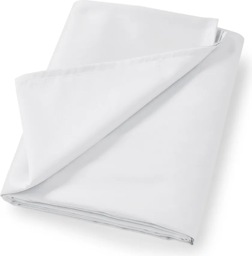 Białe prześcieradło z satyny bawełnianej 230x260 cm Cotton Sateen – Bianca