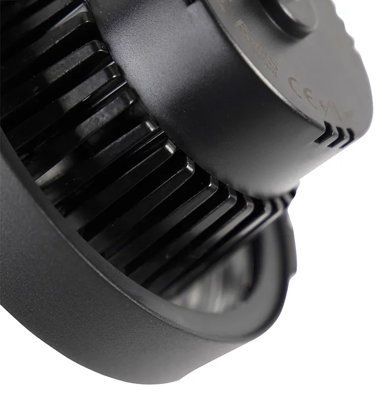 Reflektor szynowy LED 3-fazowy czarny 15W 2700K w komplecie z AR111 - Expert Nowoczesny Oswietlenie wewnetrzne