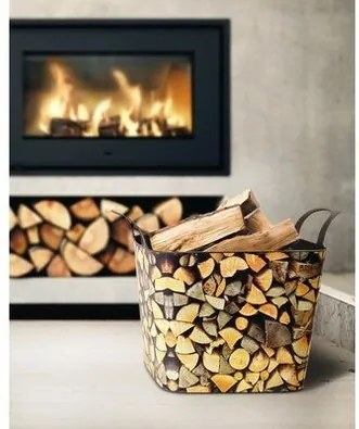 Uniwersalny flexi kosz Wood, 30 l