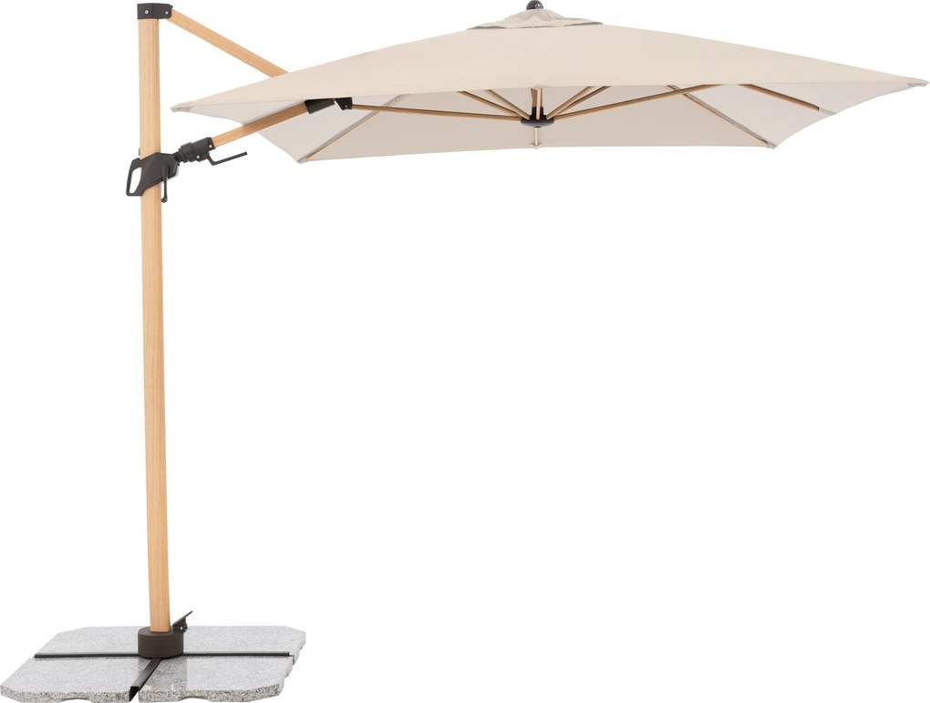 Doppler ALU WOOD 300 x 220 cm beżowa