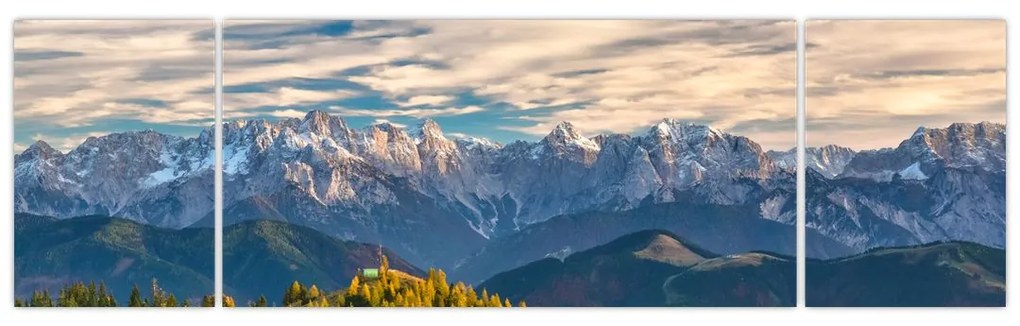 Obraz - panorama górska (170x50 cm)