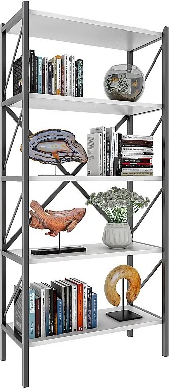 Metal Stand Shelf Książki Insasi 5-krotnie