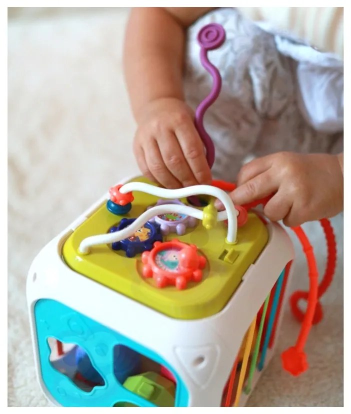 Woopie baby sensoryczna edukacyjna kostka aktywności