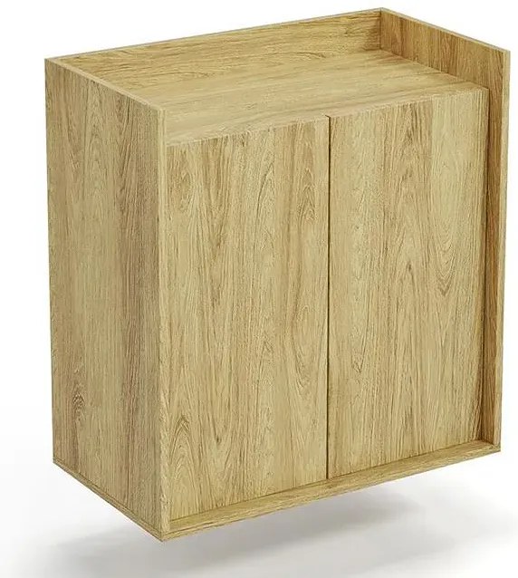 Szafka modułowa dwudrzwiowa hikora naturalna - Afilia 10X