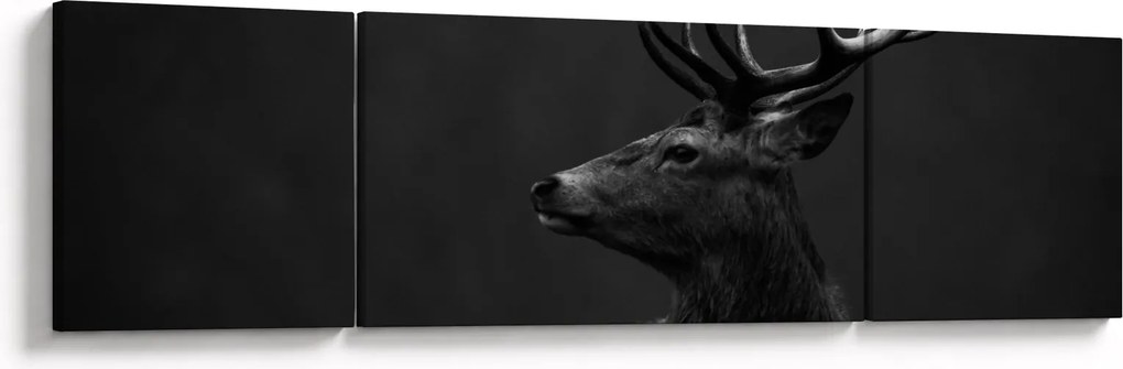 Obraz - Portret jelenia (170x50 cm)