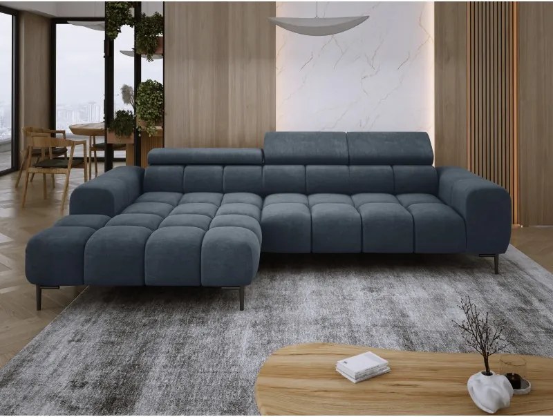 Narożnik PLAZA MINI Lewostronny w tkaninie CLOUD 97 WERSAL