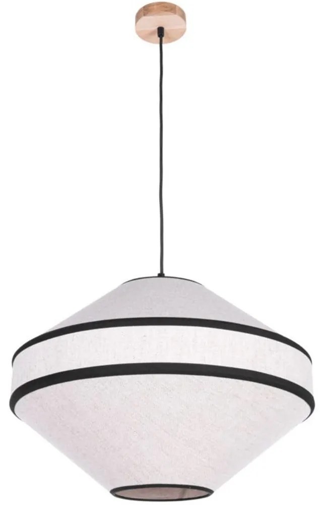 Spot-Light 16991174 - Żyrandol na przewodzie AMIGO 1xE27/60W/230V dąb