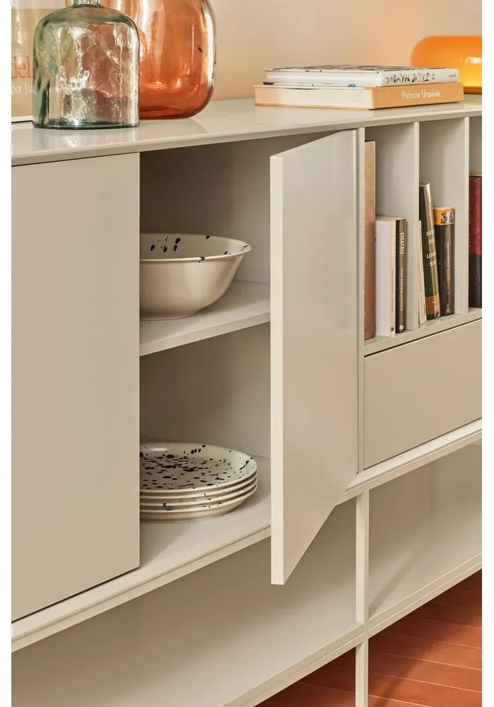 Kremowa komoda 220x98x45 cm Platt – Teulat