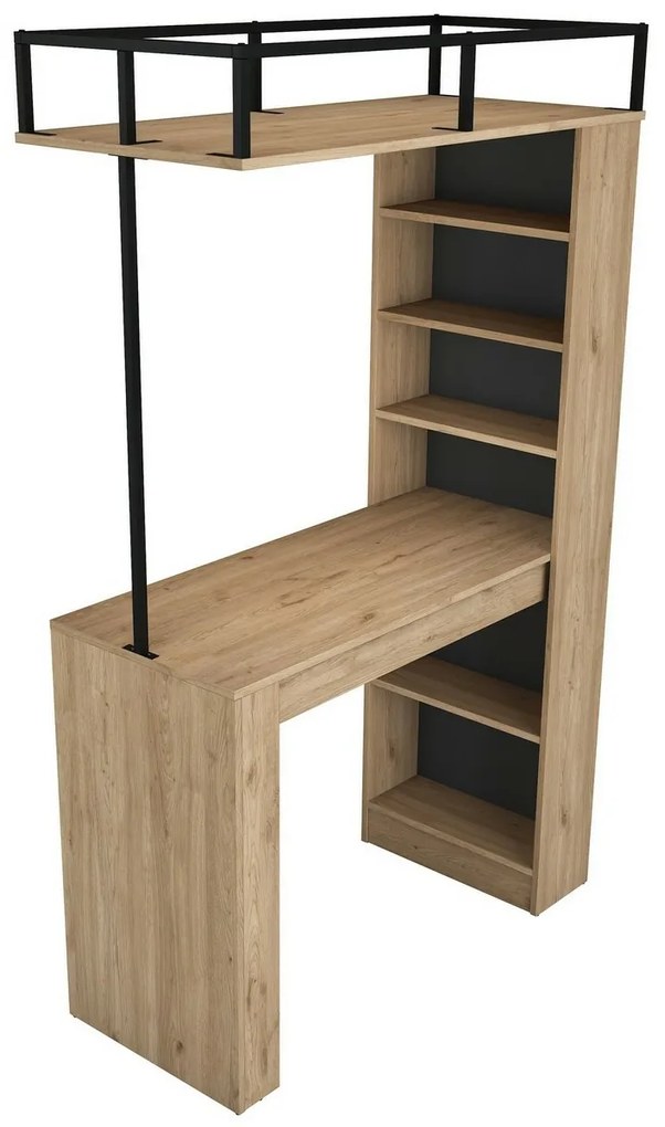 Stół barowy Jana Walnut and Black