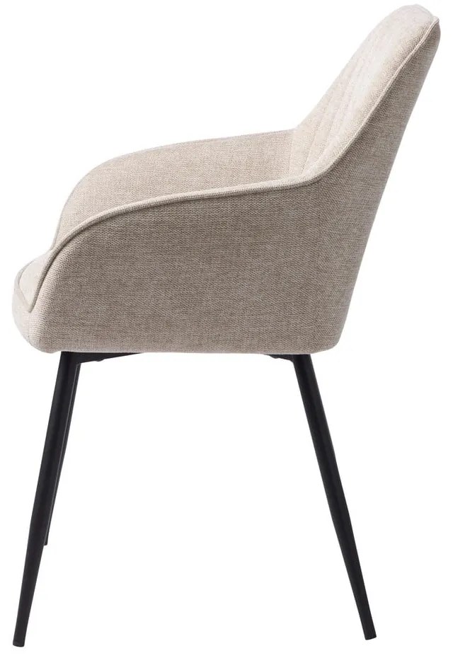 Beżowe krzesło Nolan – Unique Furniture