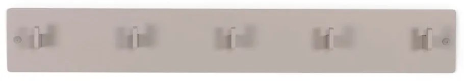 Szarobrązowy metalowy wieszak ścienny 70 cm Leatherman – Spinder Design