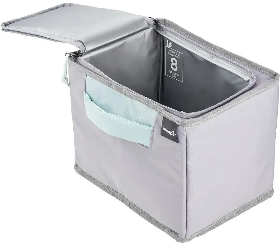 Keeeper Składana torba termoizolacyjna Nea L Aquamarine 13 l, L