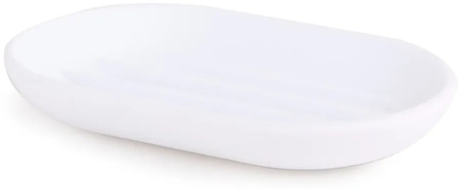 Biała plastikowa mydelniczka Touch – Umbra