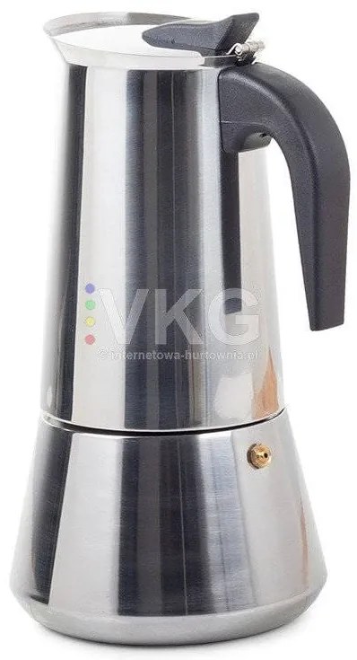 Włoska kawiarka ita zaparzacz 12 kaw 600ml stalowa