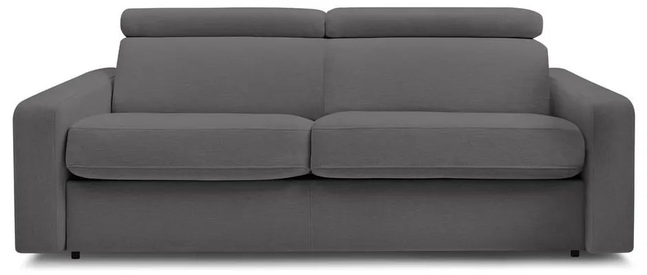 Ciemnoszara rozkładana sofa 195 cm Monaco – Bobochic Paris