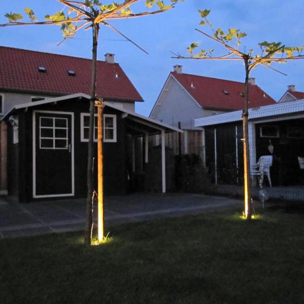Zestaw 5 stalowych spotów gruntowych IP65 - Basic Square