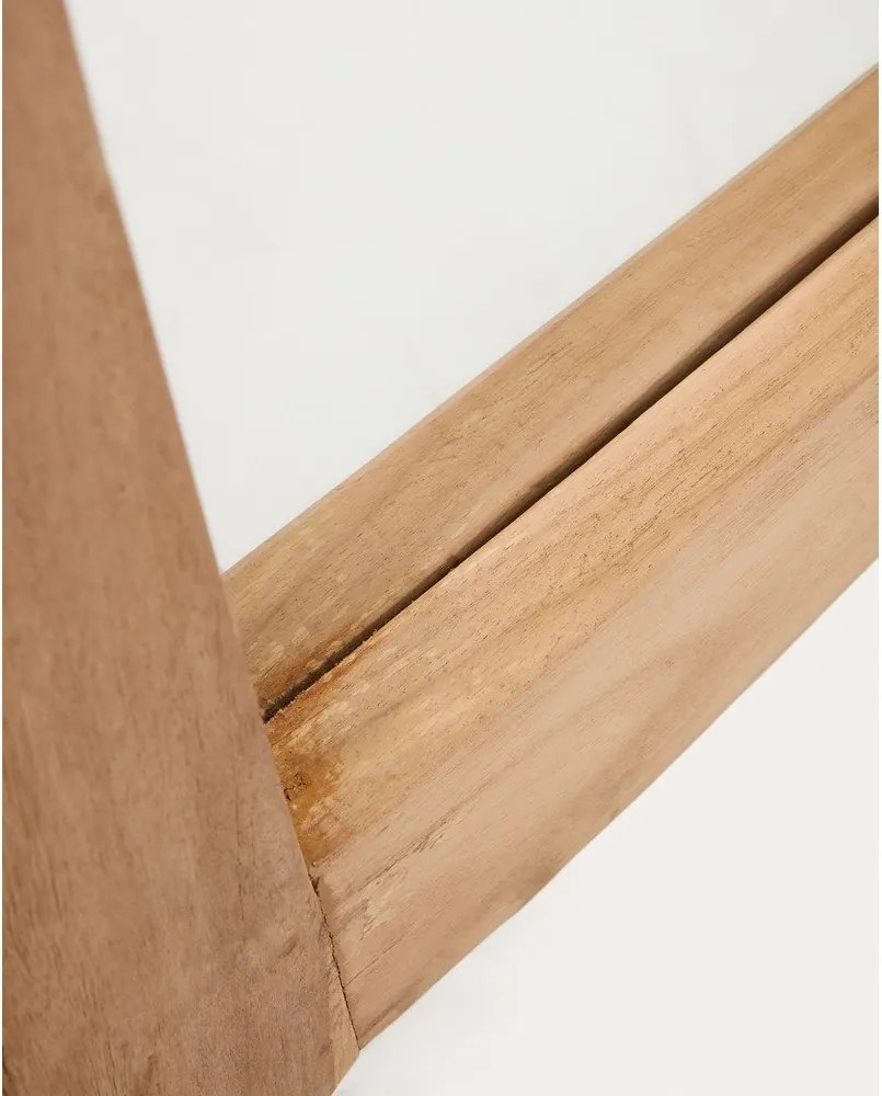 Lustro z drewnianą ramą ścienne 80x180 cm Maden – Kave Home