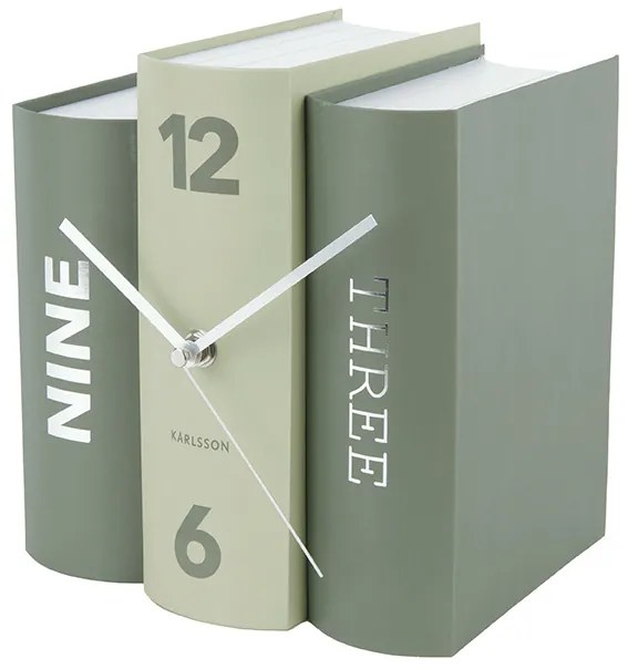 Zegar książki BOOK, 20 x 20 x 15 cm