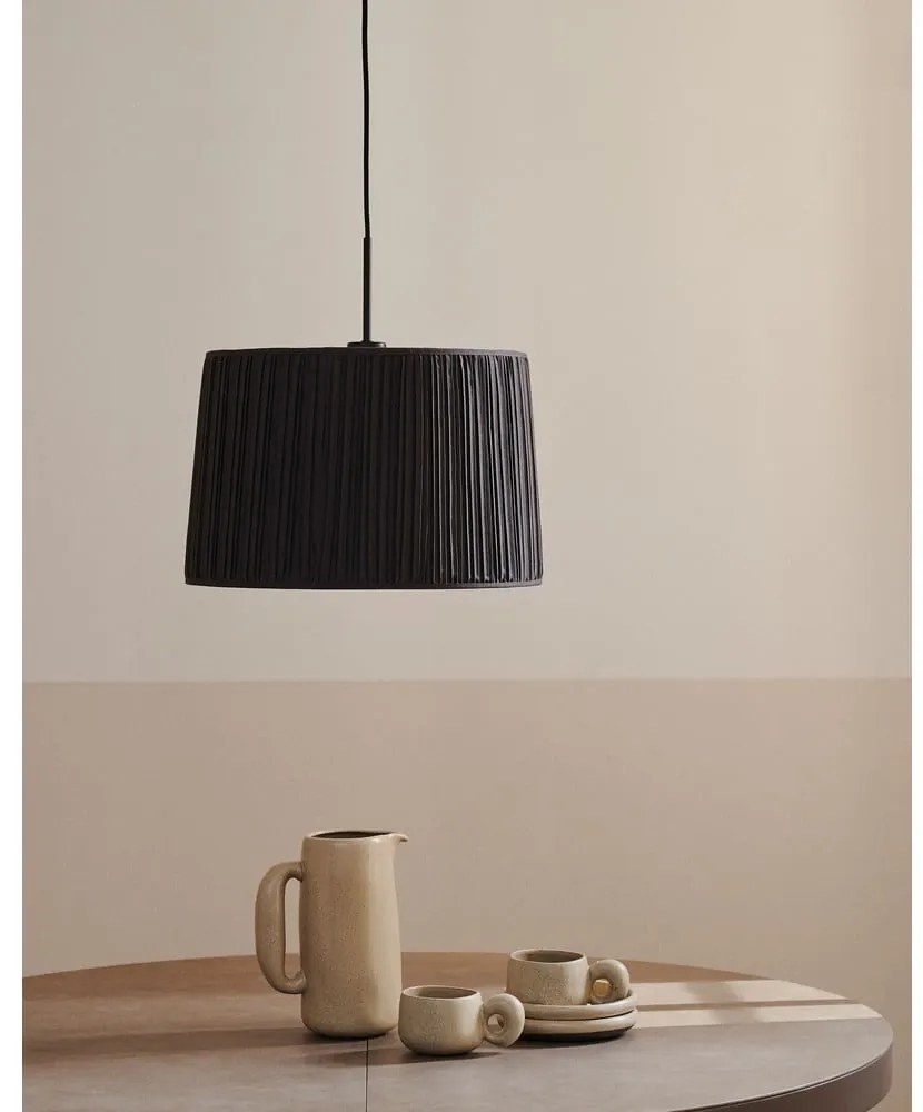 Czarny abażur ø 50 cm Guash – Kave Home