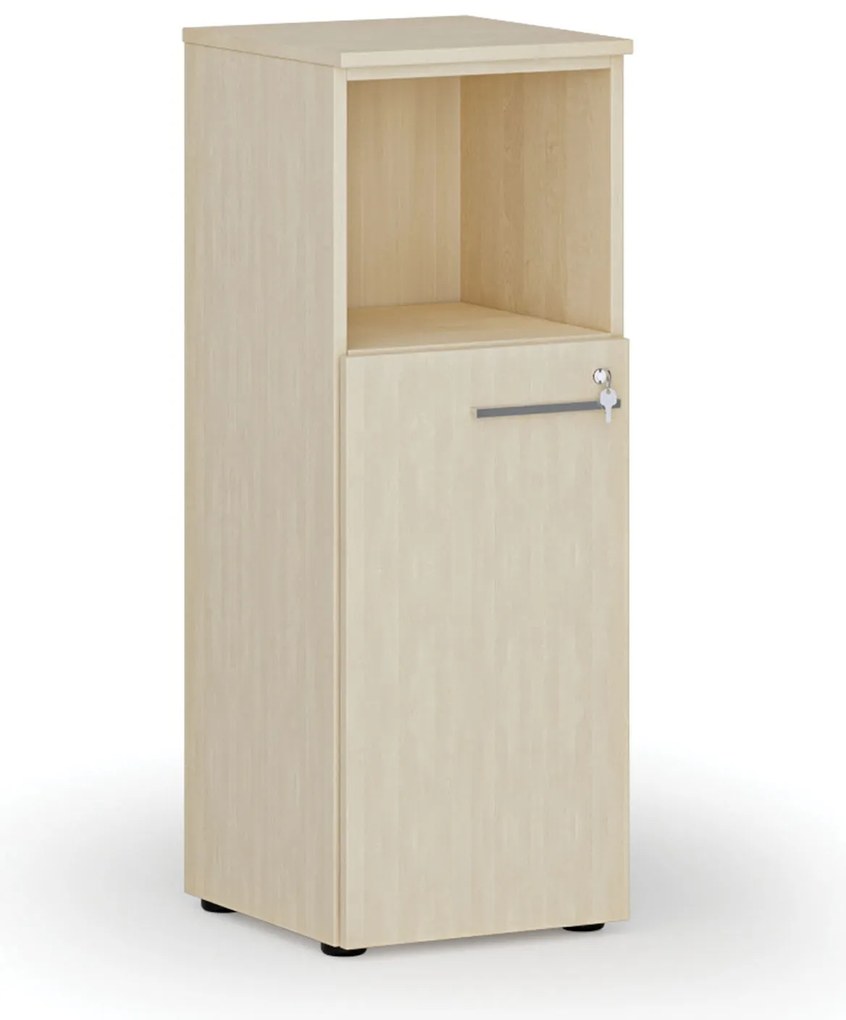 Szafa biurowa kombinowana PRIMO WOOD, 400 x 420 x 1087 mm, brzoza