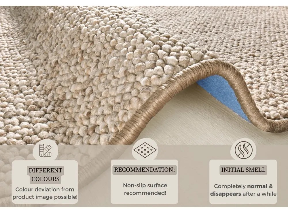 Jasnobrązowy dywan 160x240 cm Wolly – BT Carpet