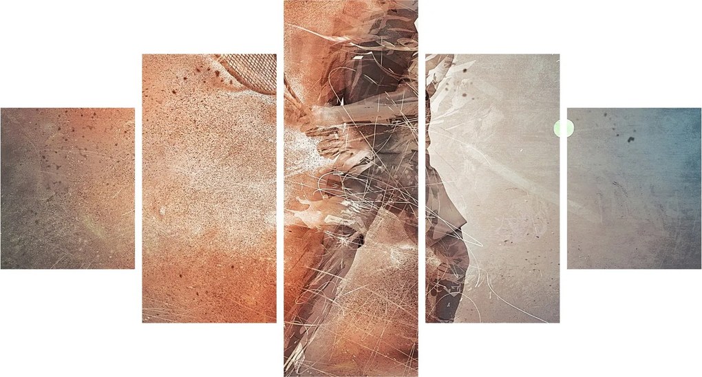 Obraz - Tenisista (125x70 cm)