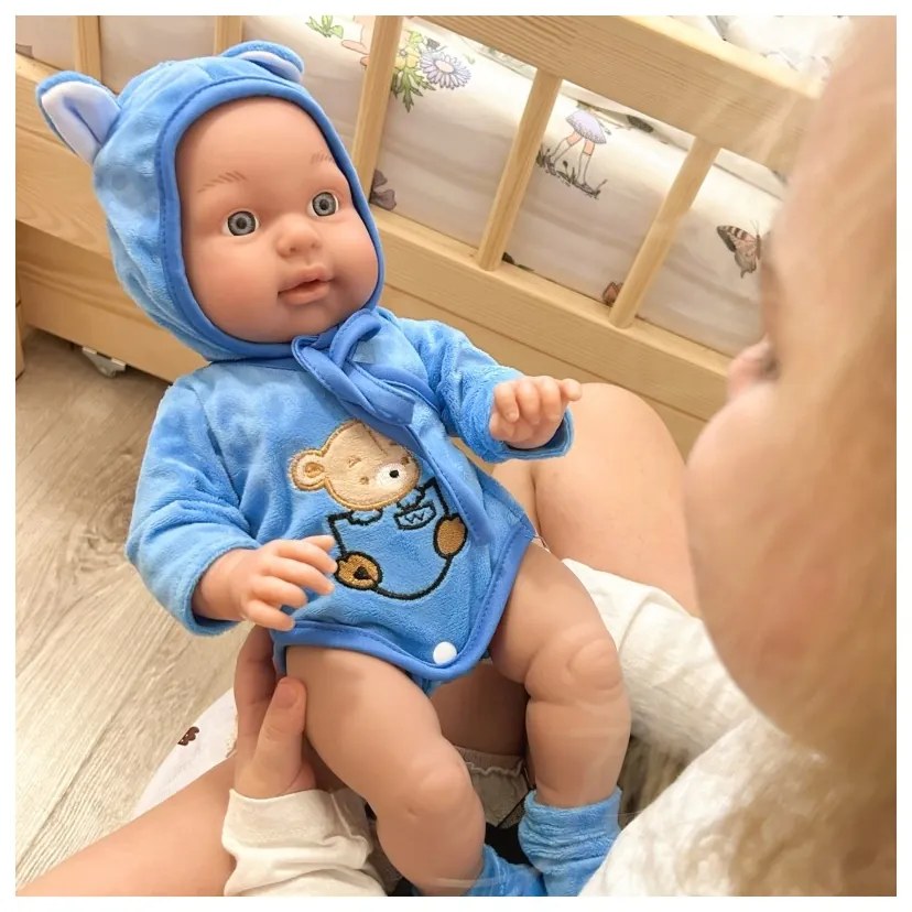 Woopie royal lalka bobas w ubranku misio 46 cm