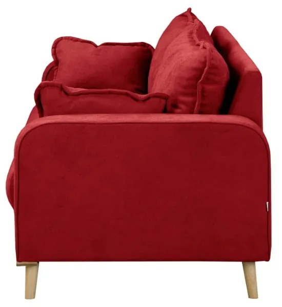 Czerwona sofa 193 cm Beata – Ropez
