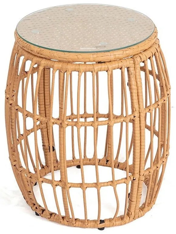 Okrągły stolik ogrodowy ze sztucznego rattanu ø 47 cm Vistdal – Bonami Essentials