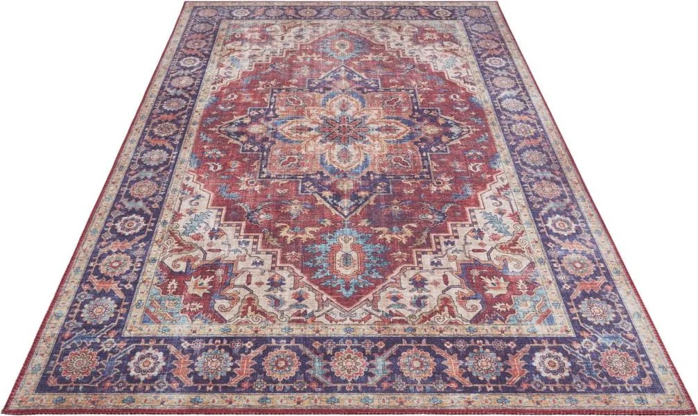 Dywan klasyczny orientalny Asmar śliwkowo-czerwony 160 cm x 230 cm