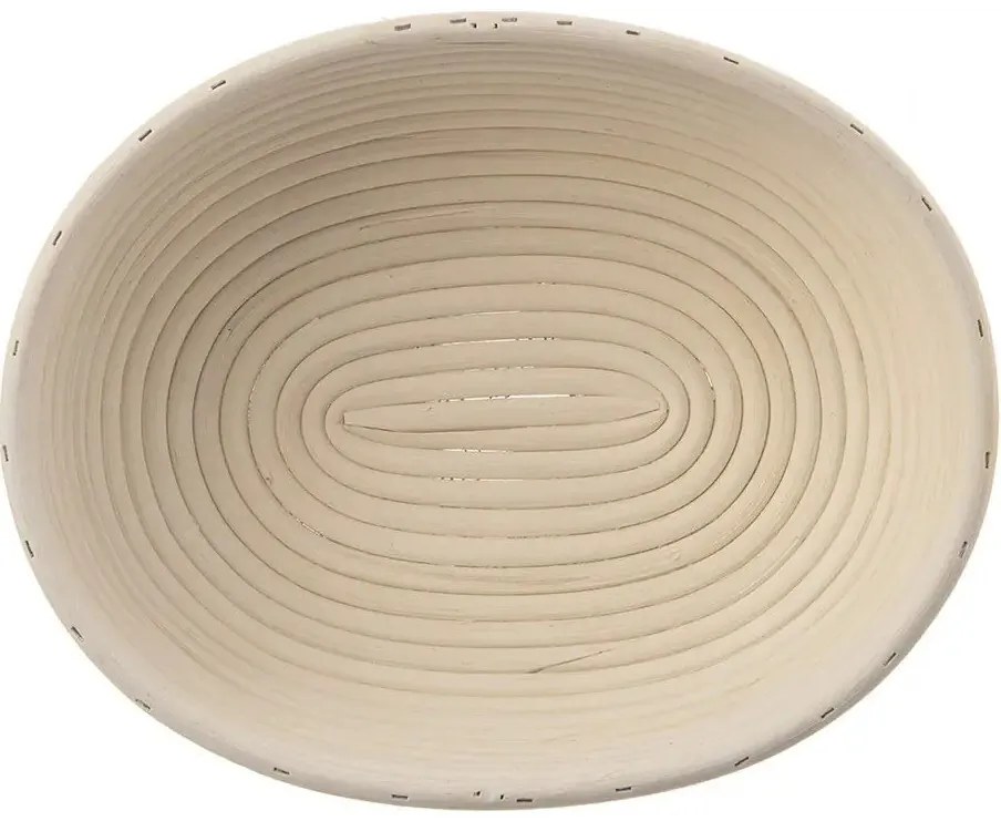 Orion Koszyk do pieczywa rattan owalny, 24 x 18,5 x 9 cm, S