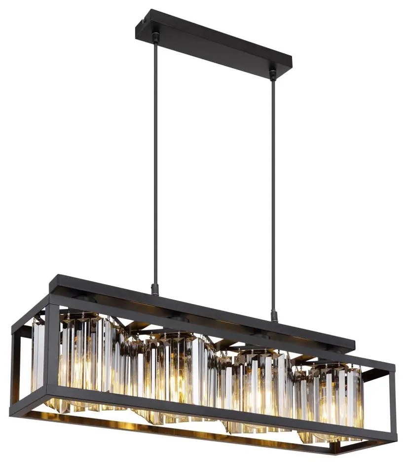 Globo 15697-4H - Lampa wisząca MATHILDE 4xE27/40W/230V na lince