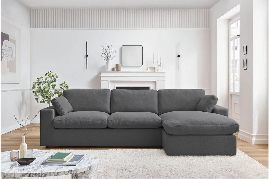 Ciemnoszary narożnik Belair – Bobochic Paris