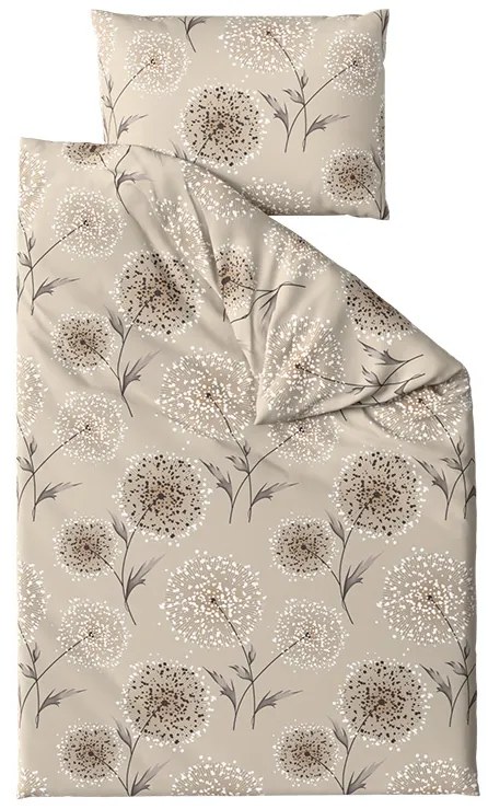 PrzytulneMieszkanie.pl PrzytulneMieszkanie.pl Bawełniana pościel PAMPELINO beżowa Rozmiar pościeli: 70 x 90 cm | 140 x 200 cm