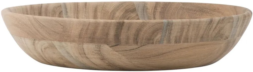 Miska z drewna akacjowego 29,5 cm, naturalna