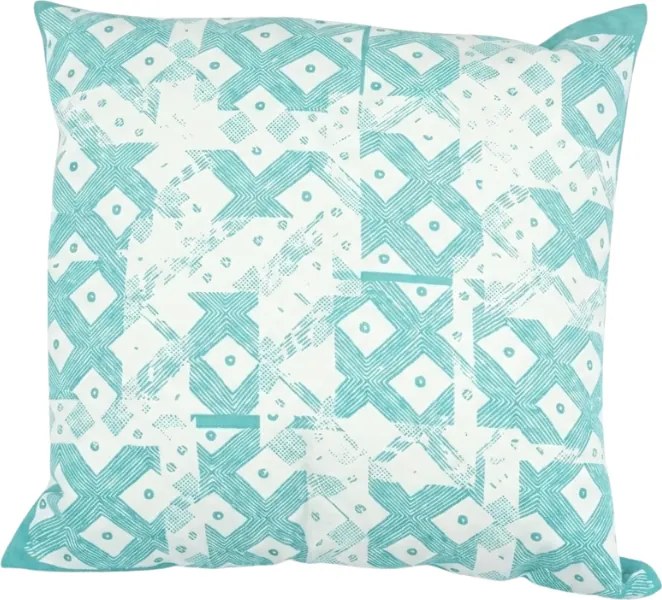 Poszewka na poduszkę TRIBAL 45x45 cm, niebieska