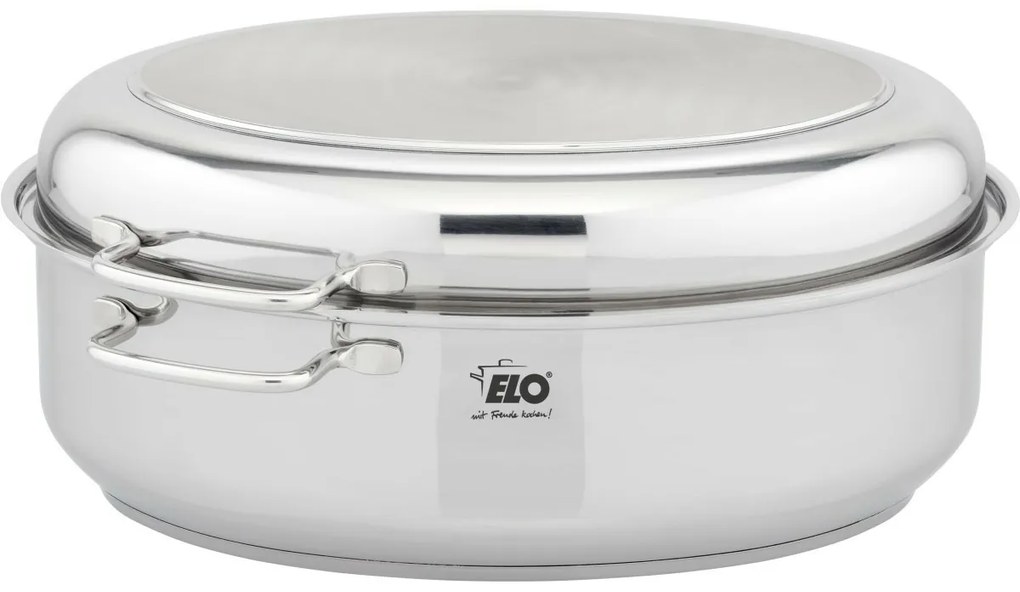 Elo 99938 Brytfanna z pokrywą i rusztem BellaGusto 38 x 27,5 cm